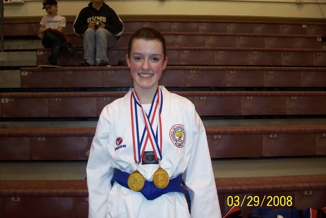 Caitlin wins second Gold Medal